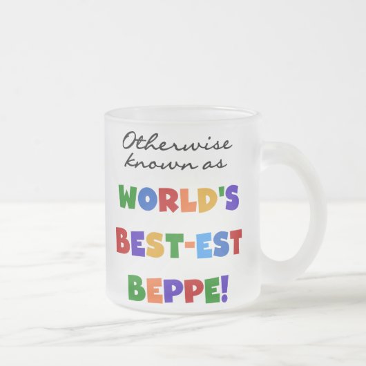 Tasse Givré Beppe le plus connu (Droit)