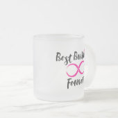 Tasse Givré Best Buddies Forever Typographie (Devant droit)