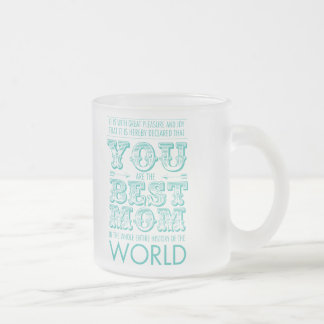 Tasse Givré Best mom prize