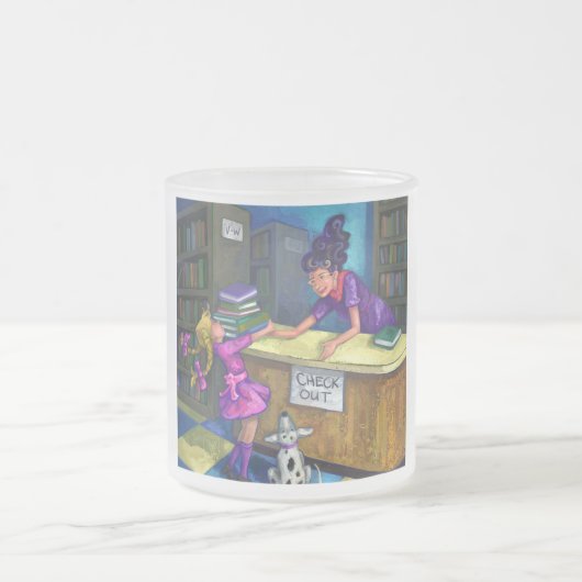 Tasse Givré Bibliothèque Récupérer l'oeuvre (Centre)