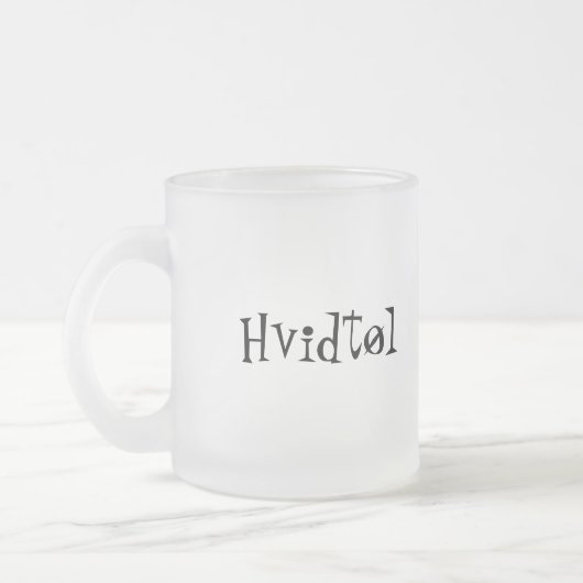 Tasse Givré Bière blanche (Gauche)