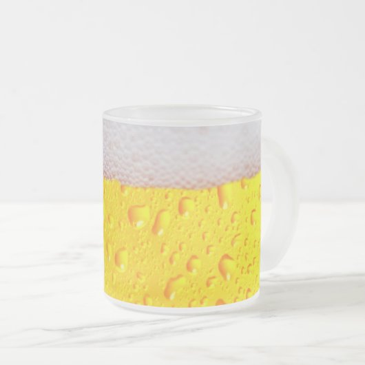 Tasse Givré Bière décongelée et boue (Devant droit)