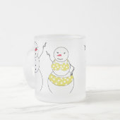 Tasse Givré Bikini Time Snowmen (Devant gauche)
