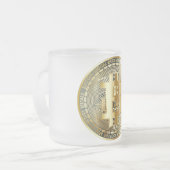 Tasse Givré Bitcoin (Devant gauche)