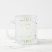 Tasse Givré Bitcoin (Gauche)
