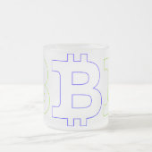 Tasse Givré Bitcoin (Centre)