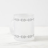 Tasse Givré Bits équestres (Devant gauche)