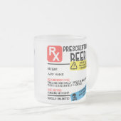 Tasse Givré Bizarre de bière (Devant droit)