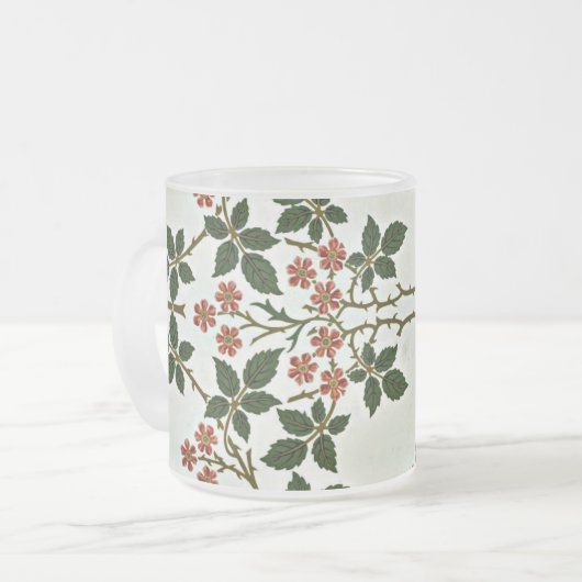 Tasse Givré Blackberry, un motif de William Morris, (Devant gauche)