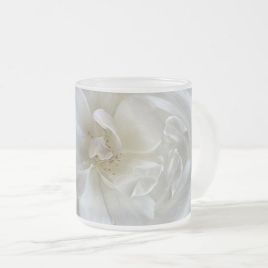 Tasse Givré Blanc ivoire (Devant droit)