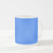 Tasse Givré Bleu (Crayola) (couleur solide) (Devant droit)