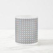 Tasse Givré Bleu et Brown (Centre)