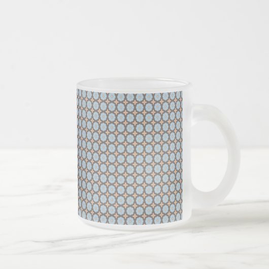 Tasse Givré Bleu et Brown (Droit)