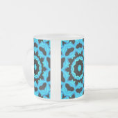 Tasse Givré Bleu océan (Devant gauche)