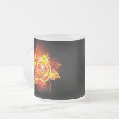 Tasse Givré Blooming Fire Rose (Devant gauche)