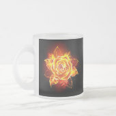 Tasse Givré Blooming Fire Rose (Gauche)