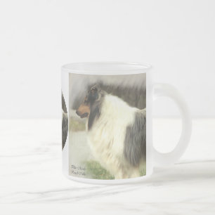 Tasse Givré Blue Merle Rough Collie Art Cadeaux Musiques