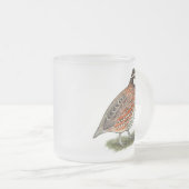 Tasse Givré Bobwhite Quail Rooster (Devant droit)