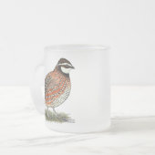 Tasse Givré Bobwhite Quail Rooster (Devant gauche)