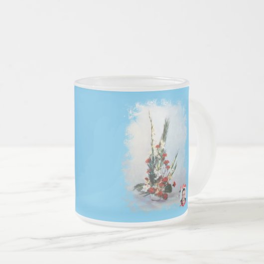 Tasse Givré Bodegón de flores (Devant droit)