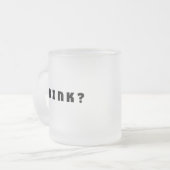 Tasse Givré Boire de l'alcool (Devant gauche)