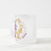 Tasse Givré Boire le café, faire les choses (Devant gauche)