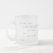 Tasse Givré Boire pour le Powershell Scripter (Gauche)