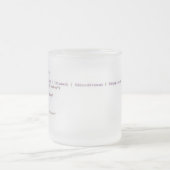 Tasse Givré Boire pour le Powershell Scripter (Centre)