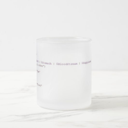 Tasse Givré Boire pour le Powershell Scripter (Centre)