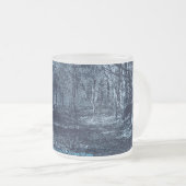 Tasse Givré bois de lune bleue (Devant droit)