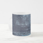 Tasse Givré bois de lune bleue (Devant gauche)