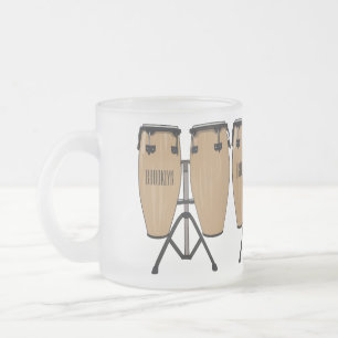 Tasse Givré Bongo, dessin animé de batterie