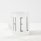 Tasse Givré Bonjour (Devant gauche)