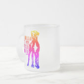 Tasse Givré bonjour à mon petit ami (Devant gauche)