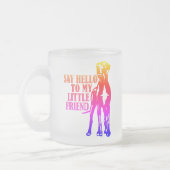 Tasse Givré bonjour à mon petit ami (Gauche)