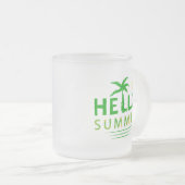 Tasse Givré Bonjour été (Devant droit)