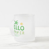 Tasse Givré Bonjour été (Devant gauche)