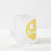Tasse Givré Bonjour Sunshine (Devant gauche)