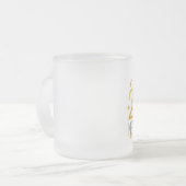 Tasse Givré Bonne année 2022 Design avec Gold Star (Devant gauche)