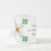 Tasse Givré Bonne Saint Patrick ! Clover avec Calla (Devant gauche)