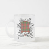Tasse Givré Bouclier tartan Sinclair (Gauche)
