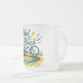 Tasse Givré Boue à billes de cycle (Devant droit)