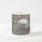 Tasse Givré Boue crânienne de cerf blanc (Devant droit)