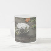 Tasse Givré Boue crânienne de cerf blanc (Devant gauche)