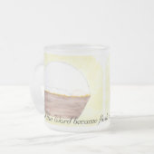 Tasse Givré Boue d'aquarelle de la Nativité (Devant gauche)