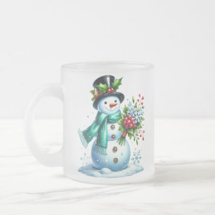Tasse Givré Boue de café congelé Snowman