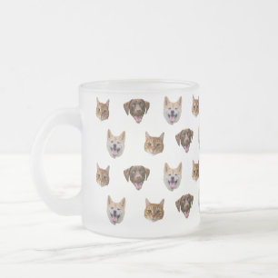 Tasse Givré Boug de chien personnalisé, chat de chien maman ca