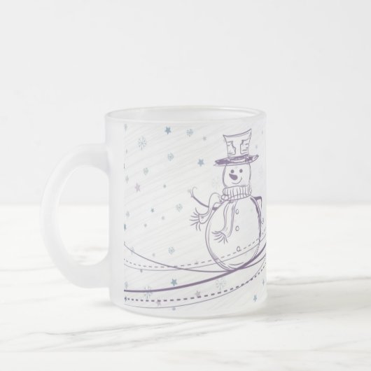Tasse Givré Boug hivernal Sketchman (Gauche)