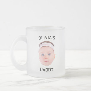 Tasse Givré Boug Visage Personnalisé, Boug Baby Personnalisé,