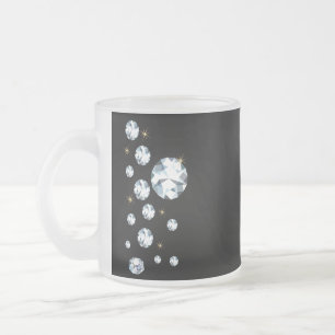 Tasse Givré Bouge de café en diamant - Bijoux